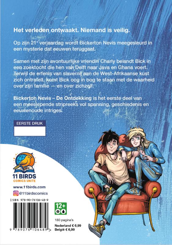 Achterkant van De ontdekking