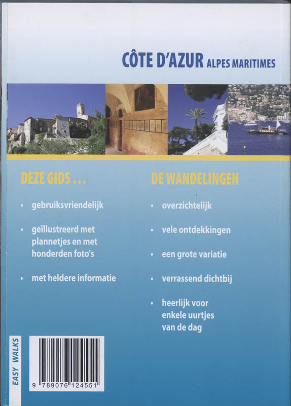 Achterkant van Cote d'Azur - Alpes Maritimes