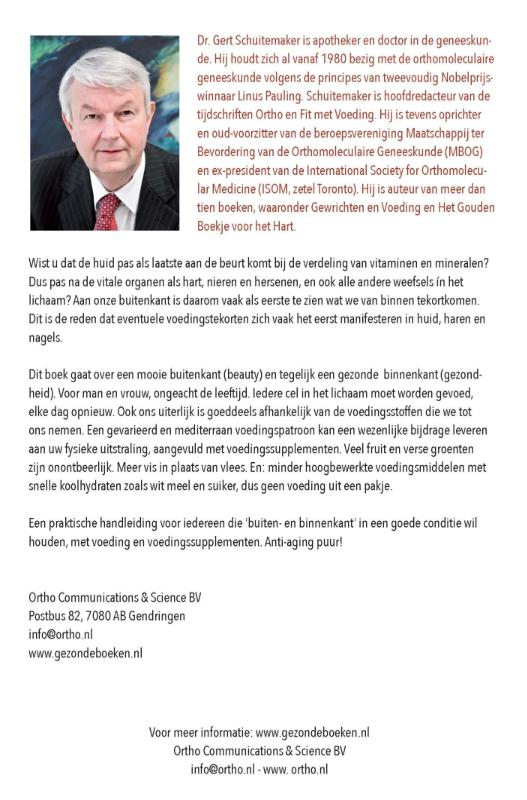 Achterkant van Recept voor anti-aging