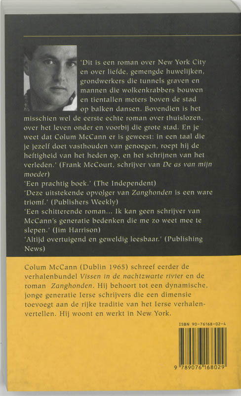 Achterkant van Het verre licht