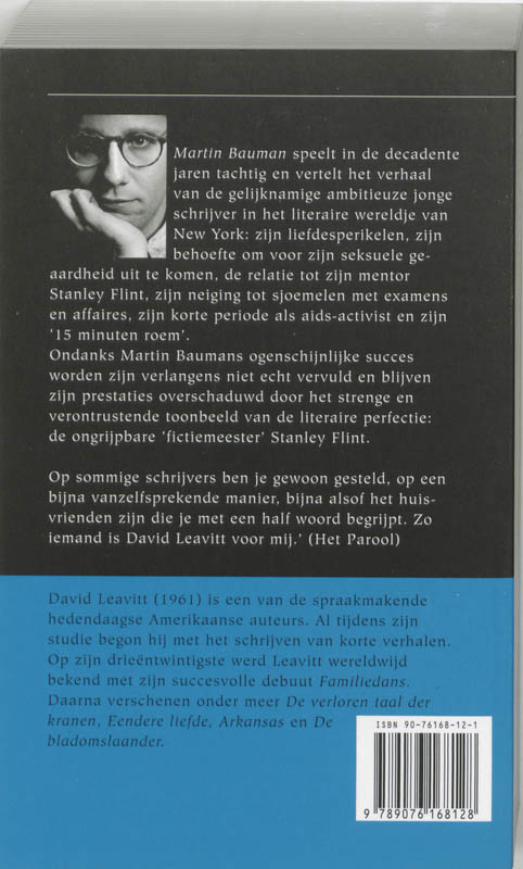 Achterkant van Martin Bauman