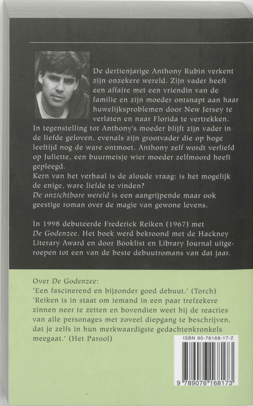 Achterkant van De onzichtbare wereld