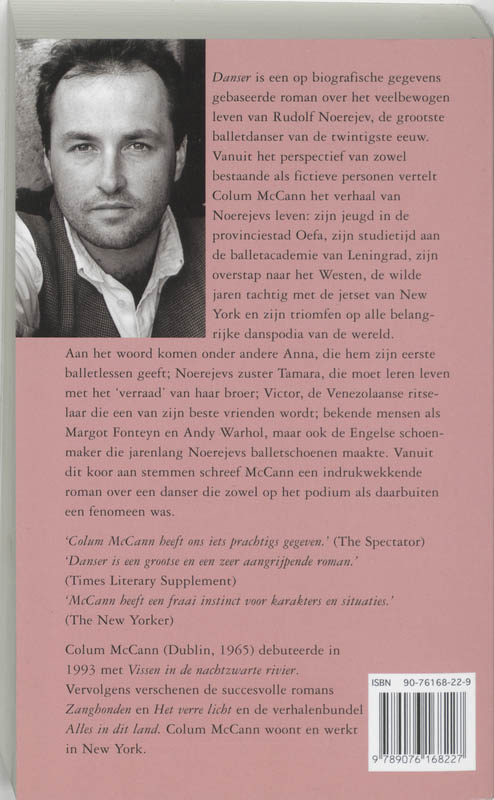 Achterkant van Danser