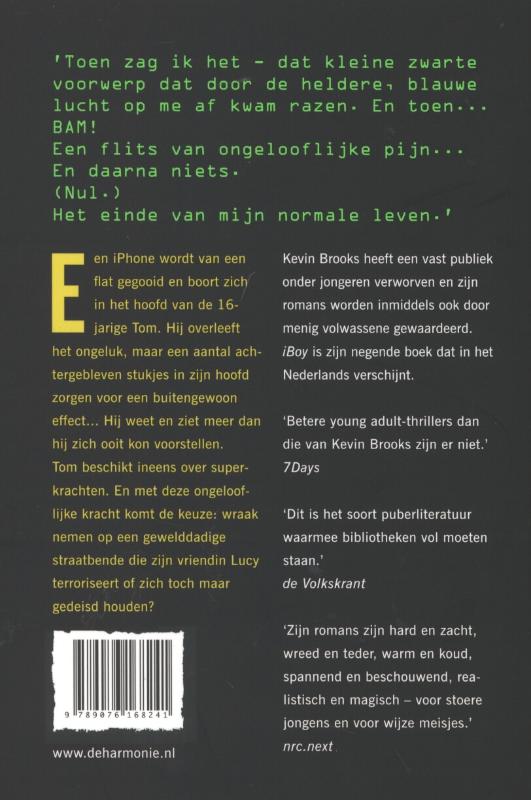 Achterkant van iBoy
