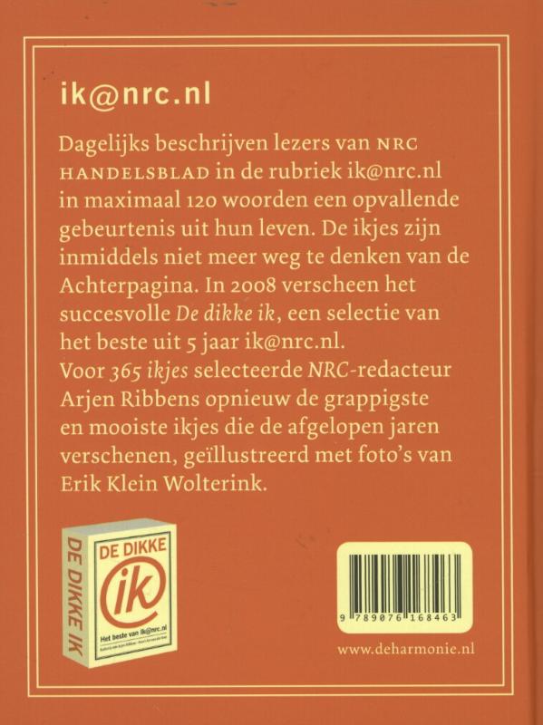 Achterkant van 365 ikjes