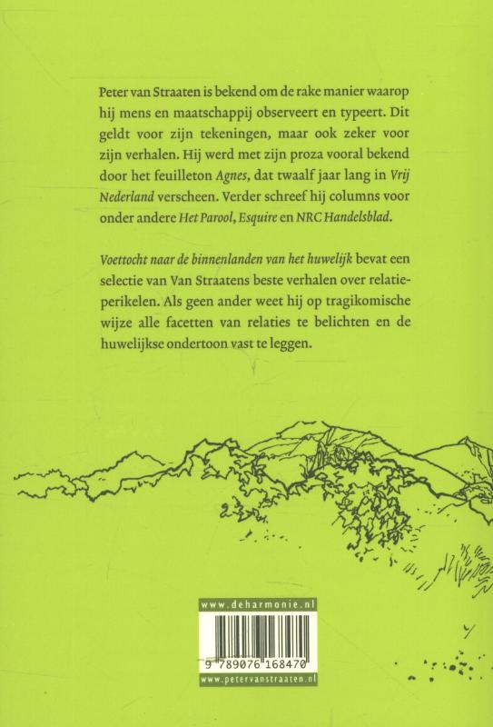 Achterkant van Voettocht naar de binnenlanden van het huwelijk