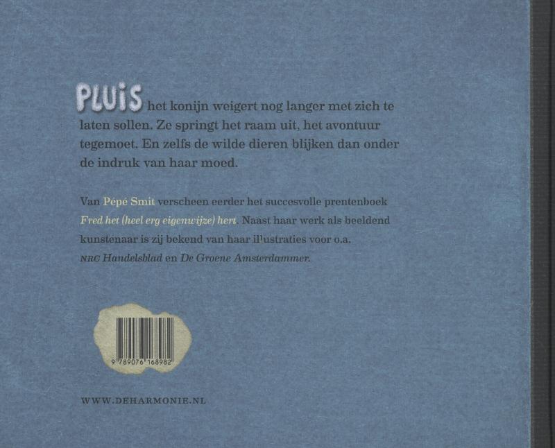Achterkant van Pluis is het zat