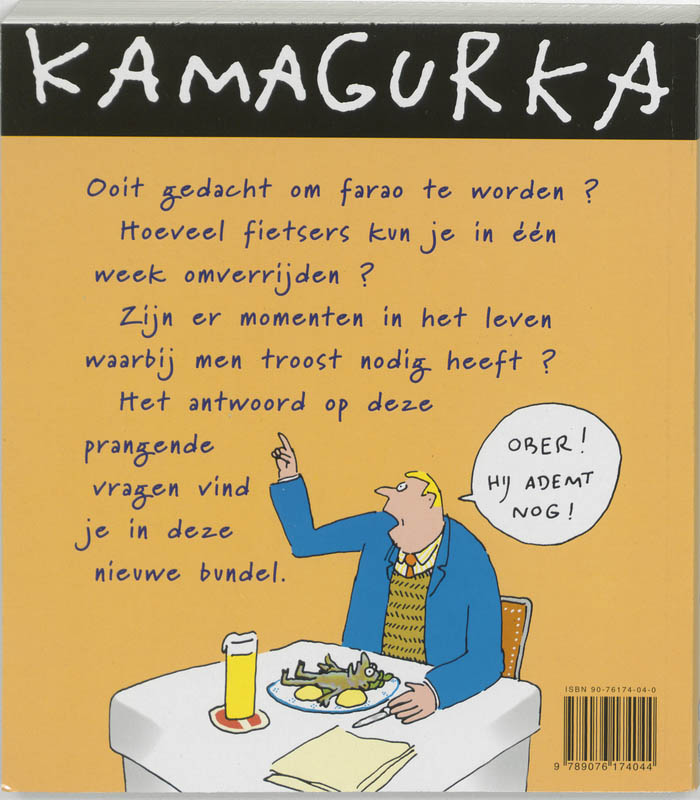 Achterkant van Het einde is voorbij...