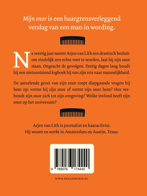 Achterkant van Mijn snor