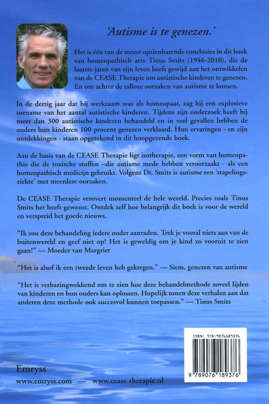 Achterkant van cease therapie
