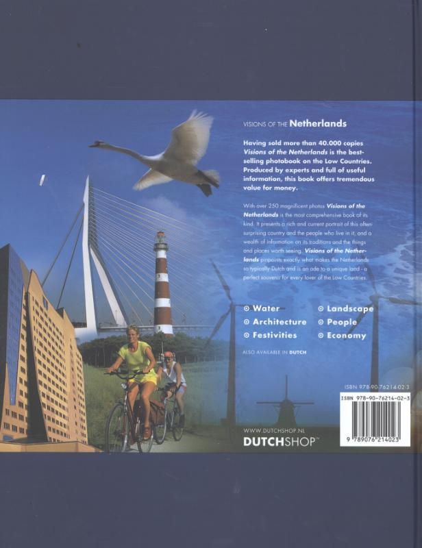 Achterkant van Visions of the Netherlands