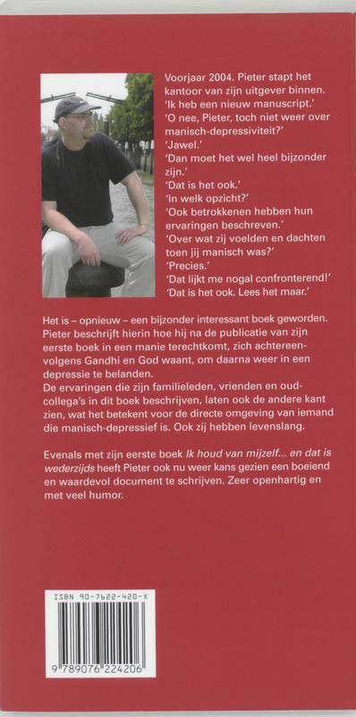 Achterkant van God is in de war, hij denkt dat hij Pieter is