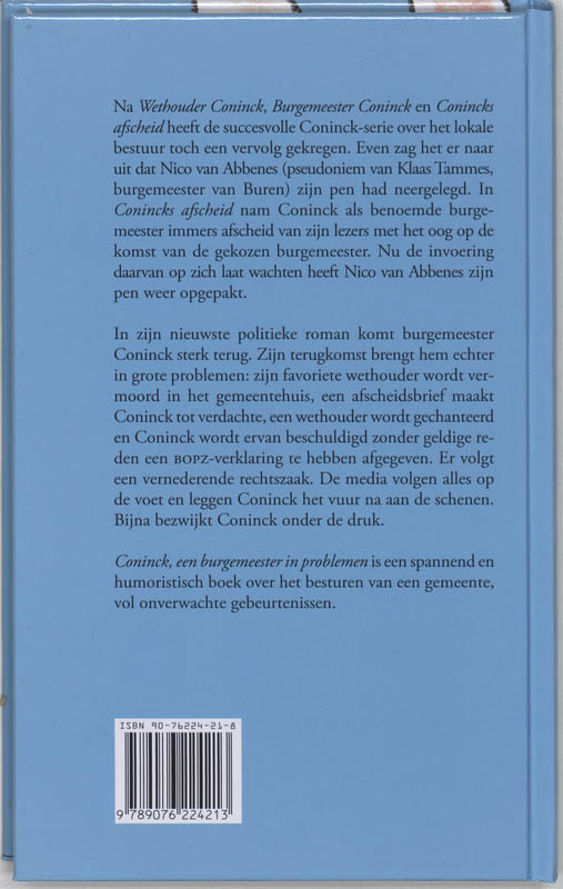 Achterkant van Coninck