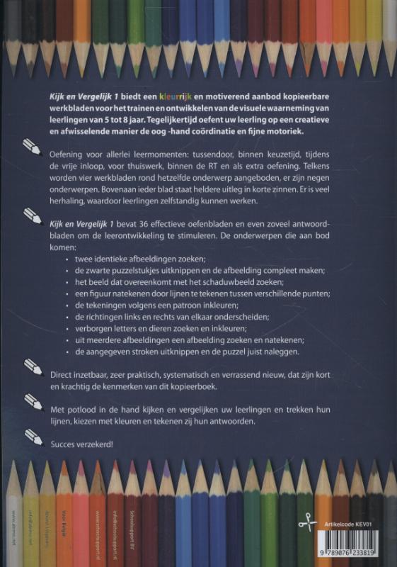 Achterkant van 1 Visueel voornemen en fijne motoriek