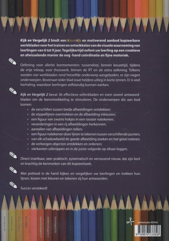 Achterkant van Kijk en vergelijk 2