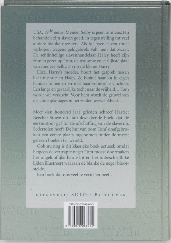 Achterkant van De hut van oom Tom