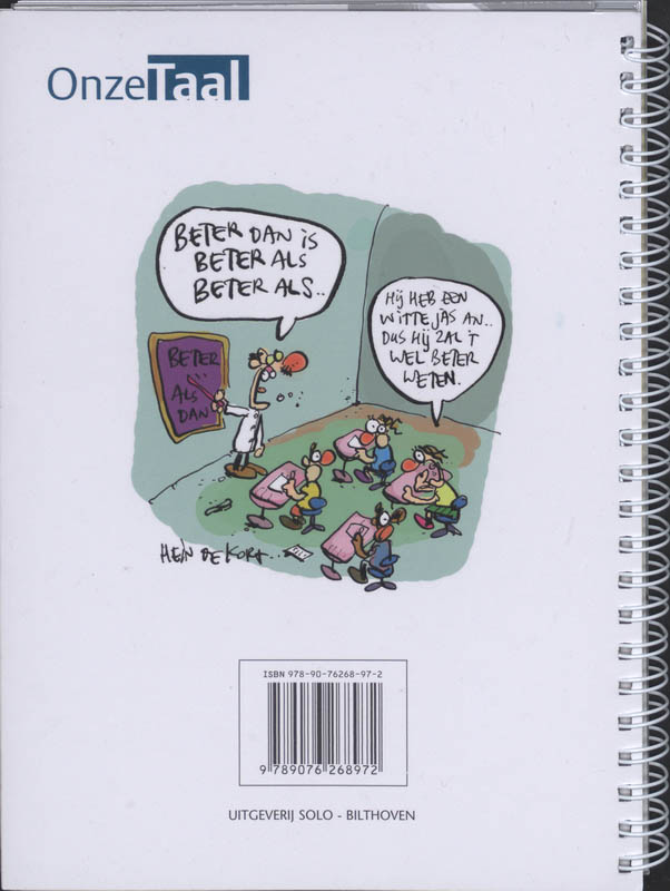 Achterkant van 2009