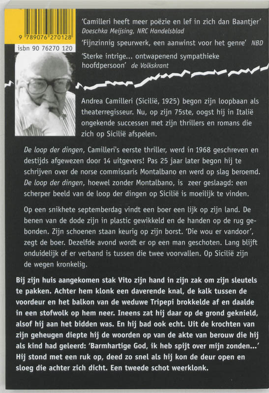 Achterkant van De loop der dingen