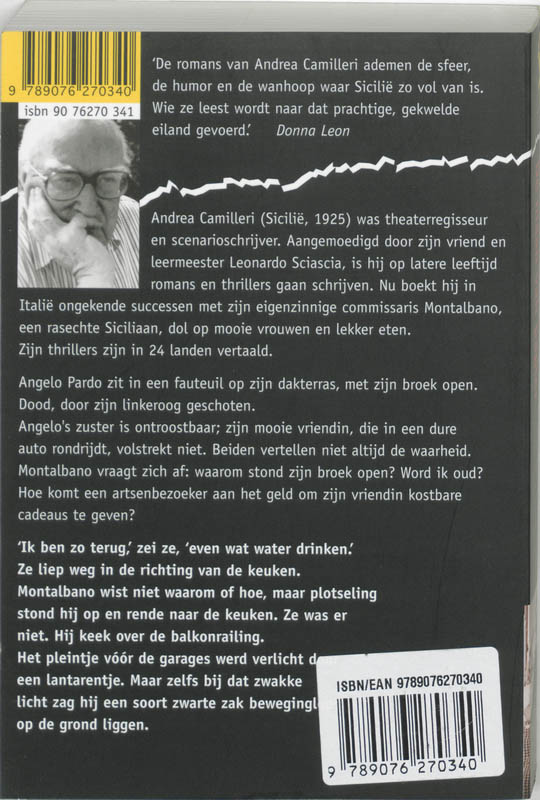Achterkant van De maan van papier