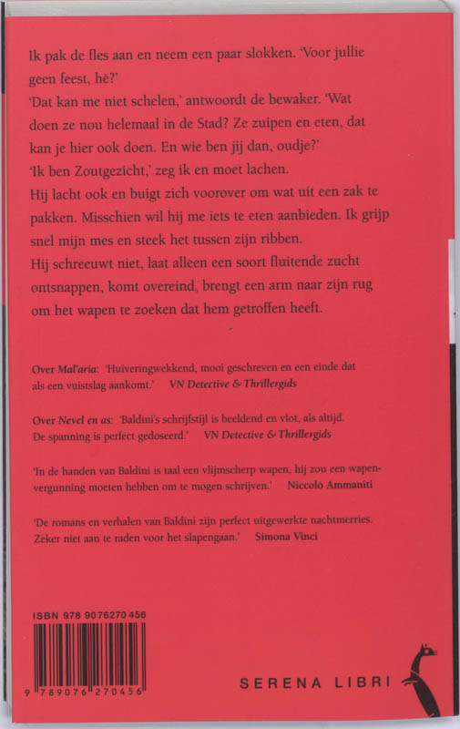 Achterkant van Zoutgezicht