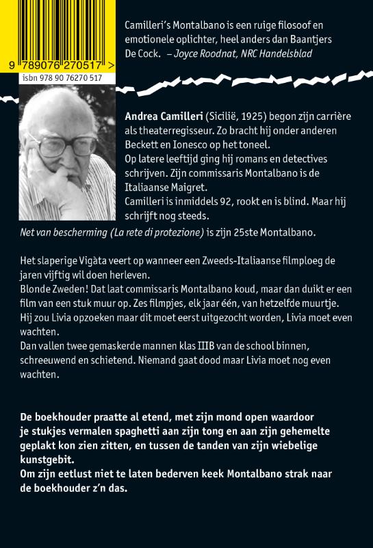 Achterkant van Net van bescherming