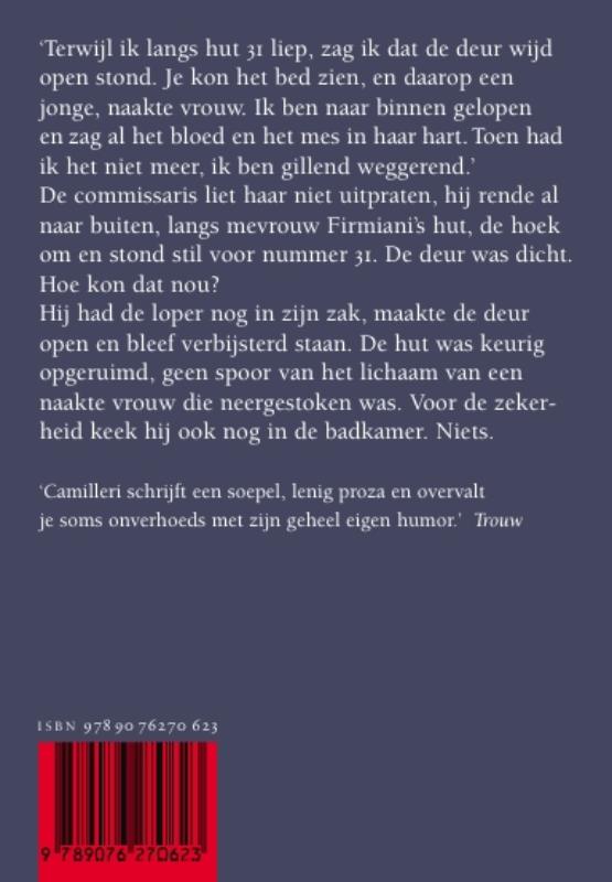 Achterkant van Collura, commissaris ter zee