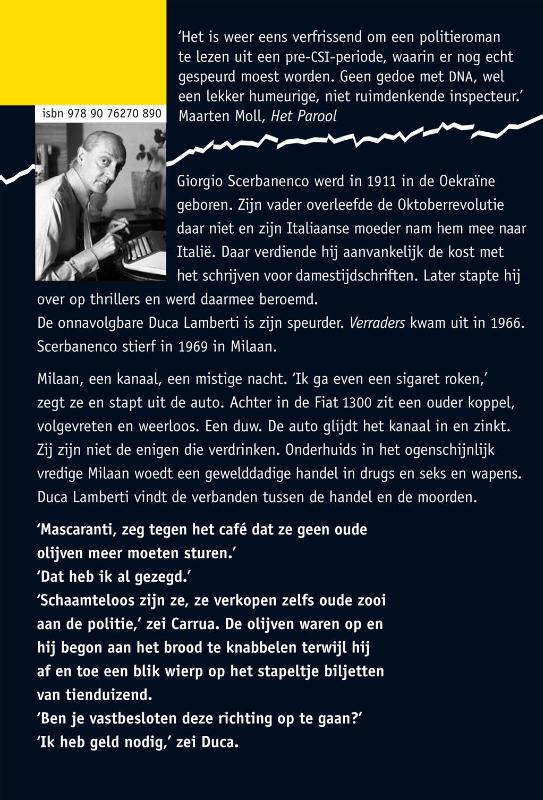 Achterkant van Verraders