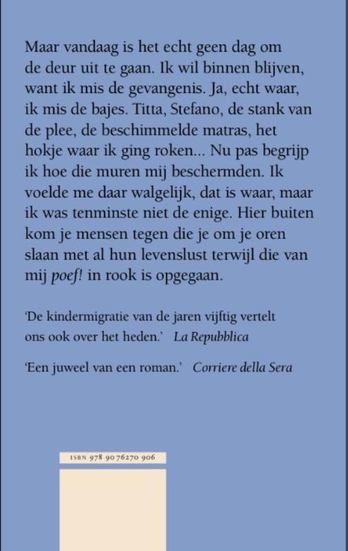 Achterkant van Reis zonder einde
