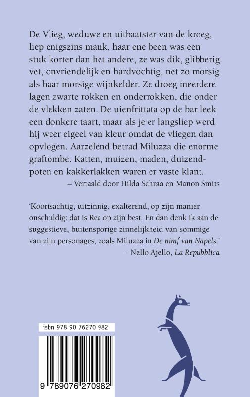 Achterkant van De nimf van Napels