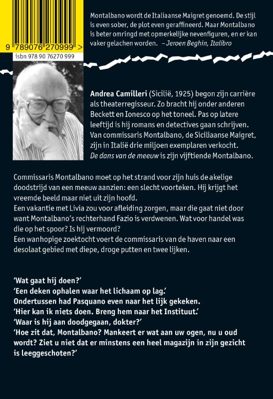 Achterkant van De dans van de meeuw