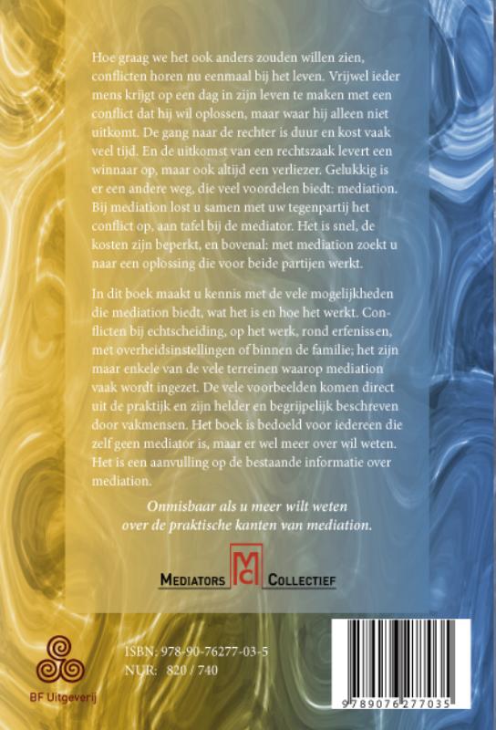 Achterkant van Conflictoplossing snel slim simpel: mediation!