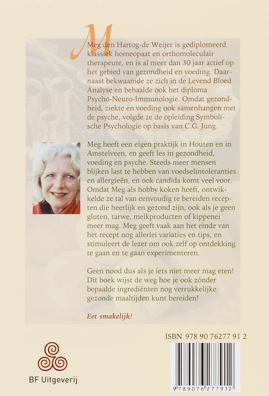 Achterkant van Eten koken (ge)zonder