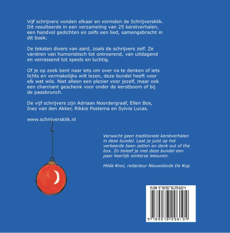 Achterkant van Pasen en andere kerstverhalen
