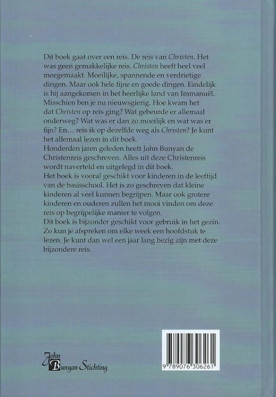 Achterkant van De christenreis