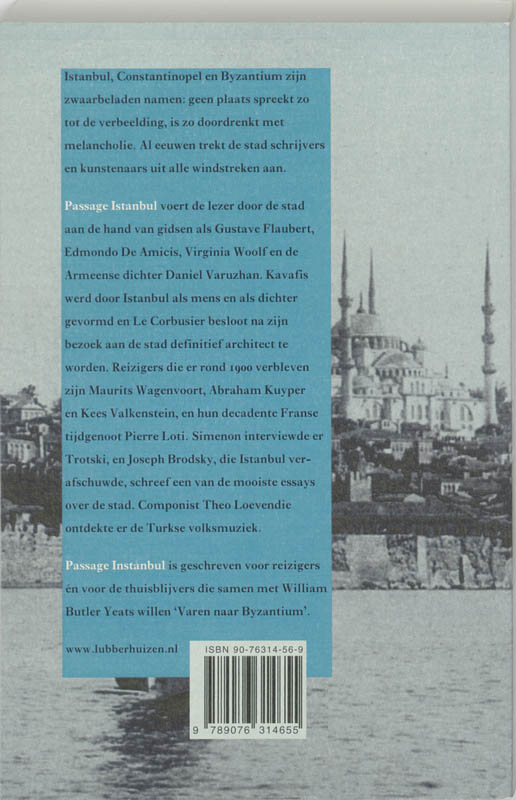 Achterkant van Passage Istanbul