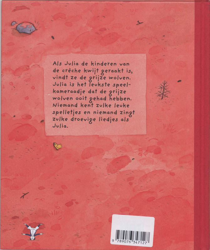 Achterkant van Julia en de Grijze Wolven
