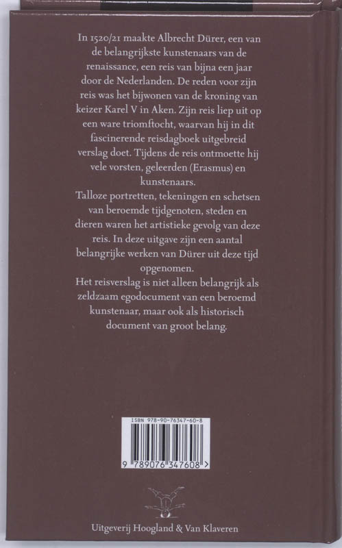Achterkant van Reis door de Nederlanden