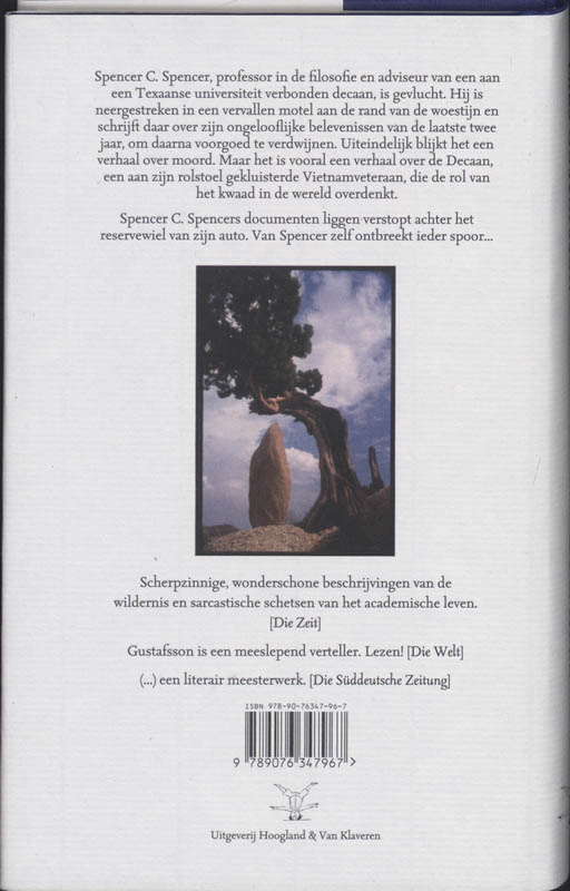 Achterkant van De decaan