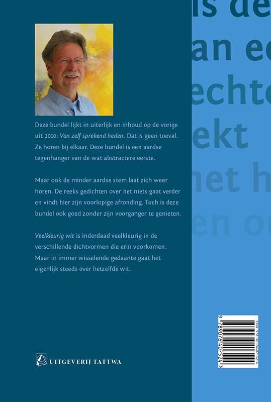 Achterkant van Veelkleurig wit