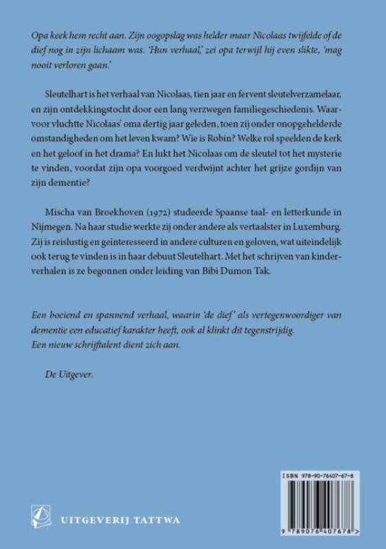 Achterkant van Sleutelhart