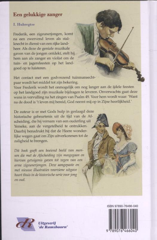 Achterkant van Een gelukkige zanger