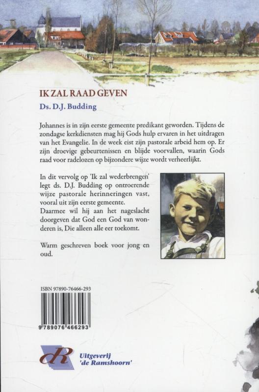 Achterkant van Ik zal raad geven