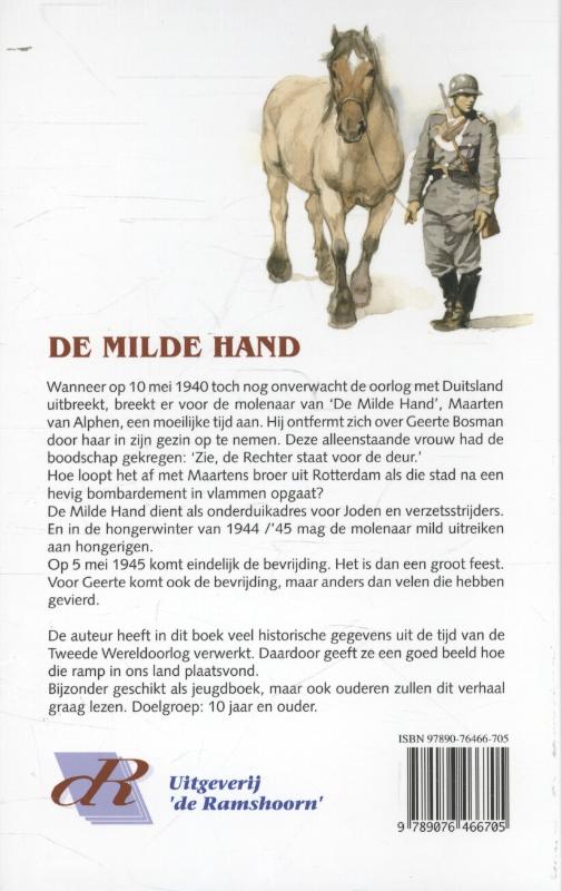 Achterkant van De milde hand