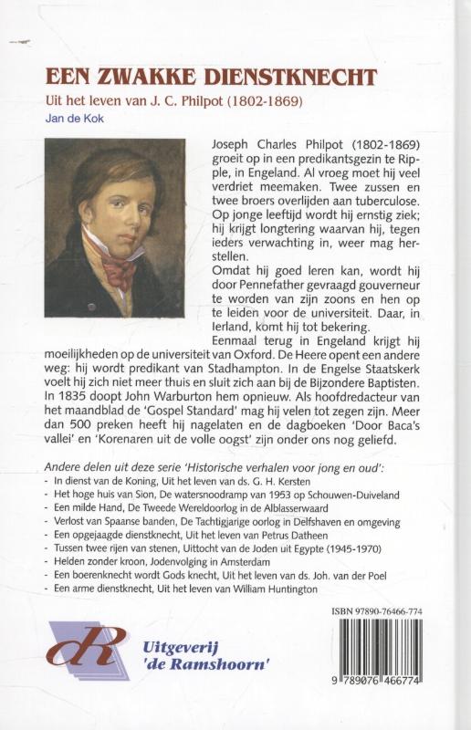 Achterkant van Een zwakke dienstknecht