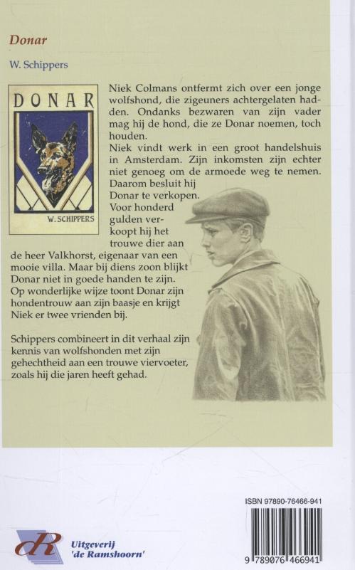 Achterkant van Donar
