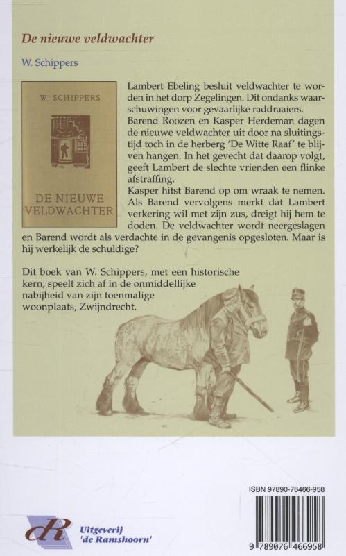 Achterkant van De nieuwe veldwachter