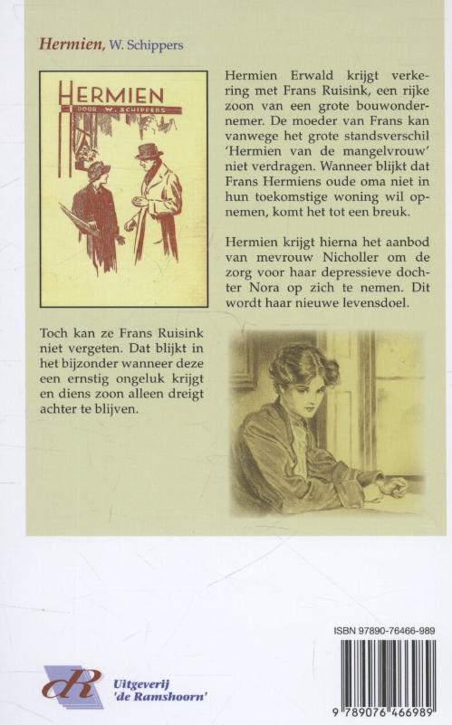 Achterkant van Hermien