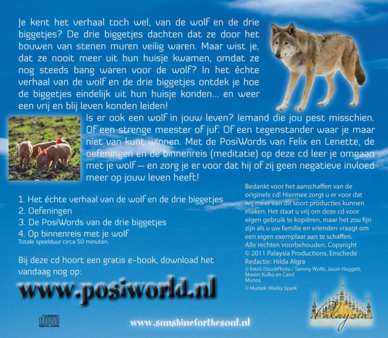 Achterkant van Mijn wolf en ik