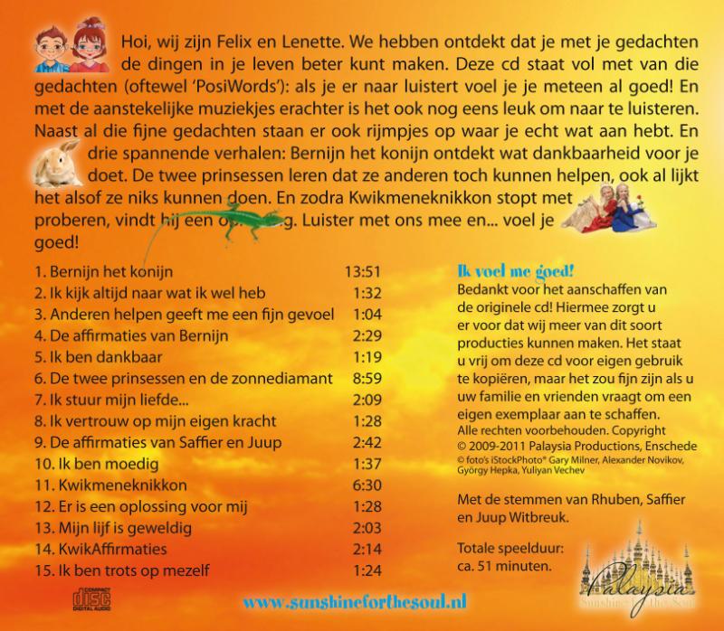 Achterkant van Ik voel me goed!