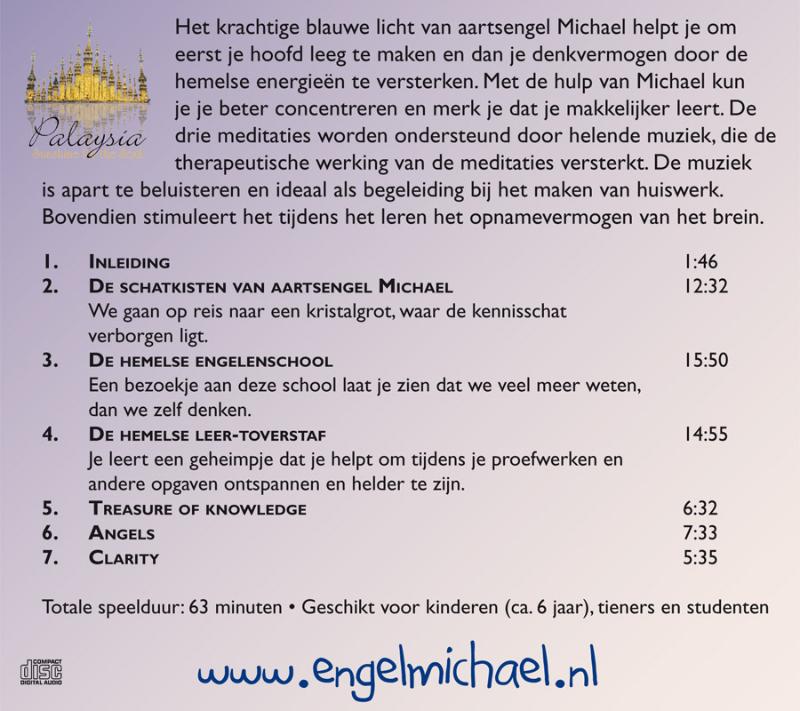 Achterkant van Makkelijker leren met de hulp van aartsengel Michael